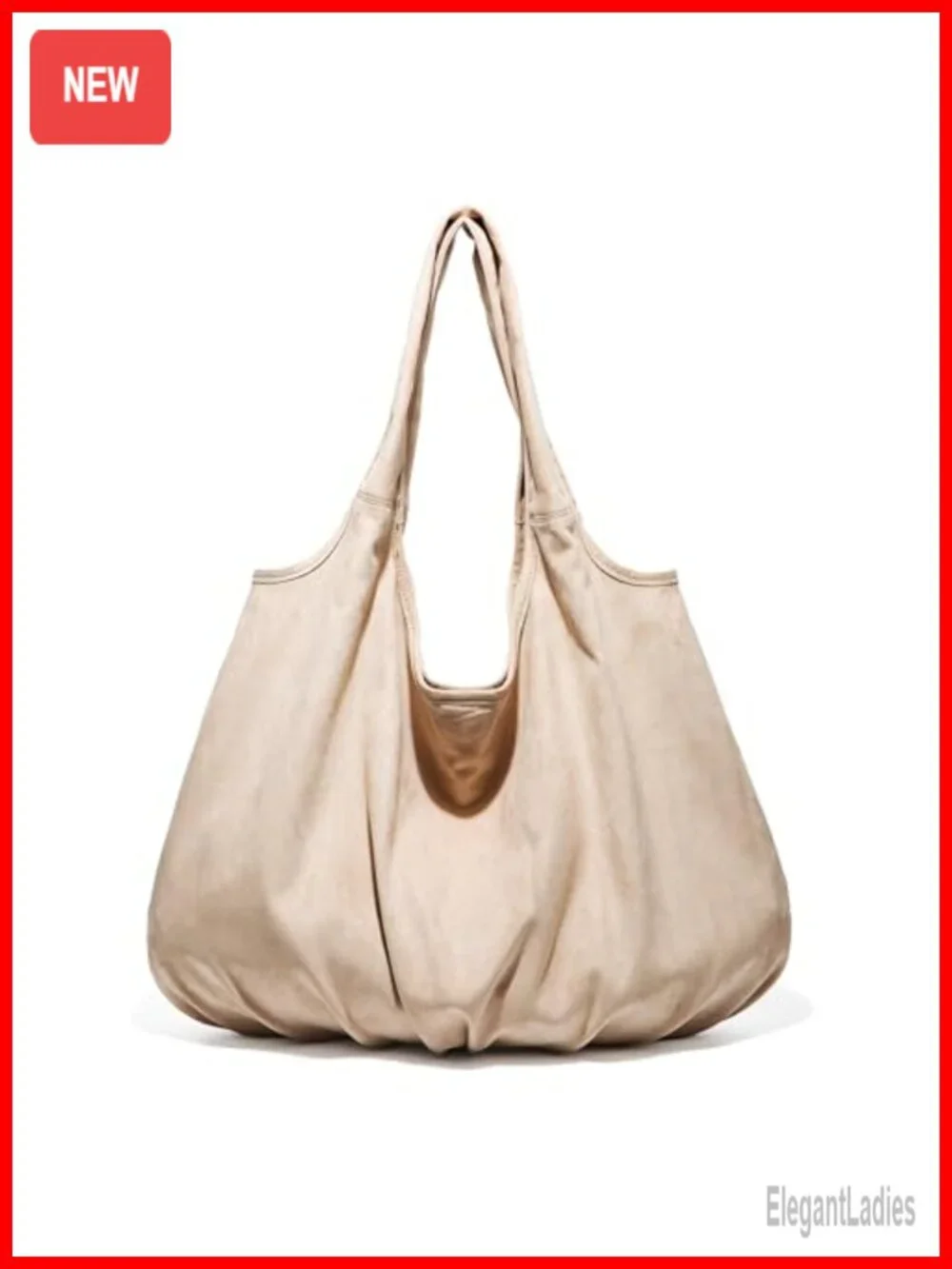 Slouchy Suede Hobo Bag Large Shoulder Tote Purse Satchel Travel Work